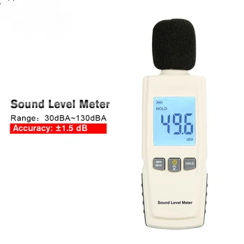 GM1352 digitálny merač hluku hluk decibel meter hluku tester k dispozícii pre kancelárie a domácnosti