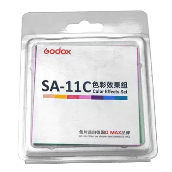 Godox SA-11C Farebný Gél Držiak Pre S30 LED Svetlo Tvorivé Efekty Farebné Filtre Farebné Efekty Nastaviť S30 Príslušenstvo