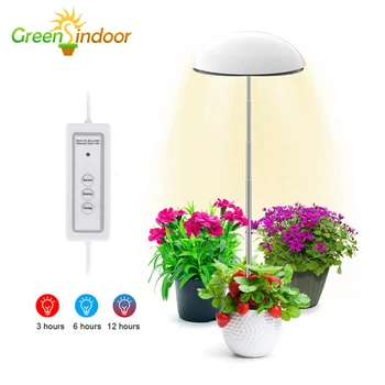 Greensindoor USB Phyto Lampa pre Rastliny, Led Svetlá pre Črepníkové Kvety, Rastliny celé Spektrum 4500K Rásť Svetla Kit Fitolamp Rásť Box