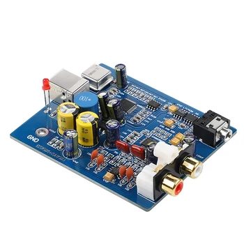 HIFI Audio ES9028Q2M SA9023 USB DAC Dekodér Rada Externé Zvukové Karty Podpora 24Bit pre Zosilňovač