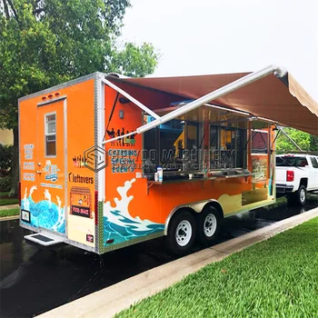 Hot Predaj Mobilných Potravín Prívesy Plne Vybavené Potravín Truck Zariadenia Hot Dog Elektrické Mobile Potravín Vozíky Na Predaj