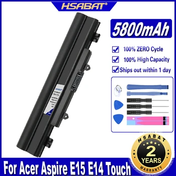 HSABAT Batéria pre Acer Aspire E5-572G E14 E5-551G E15 E5-421 Za EXTENSA 2510 E5-471G-39. E5-471G AL14A32 2509 EX2510G