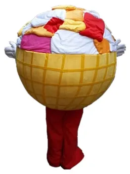 ice cream maskot kostým icecream vlastné maškarný kostým anime cosplay súpravy mascotte maškarný karneval G0005