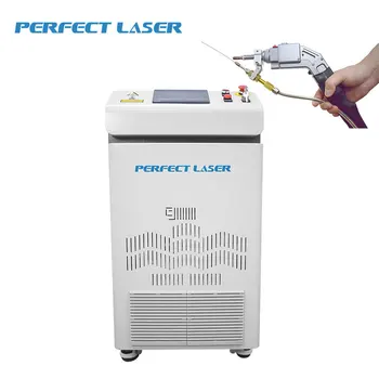Ideálny Laser-Prenosné Priemyselné Automatické Cnc Kovové SS Fiber Laser Zvárač Zváranie, Spájkovanie Stroje s Ručné Zváranie Zbraň