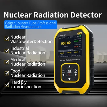 Jadrové Žiarenie Detektor Elektromagnetických Detekciu Žiarenia X γ β Ray Monitorovania v Reálnom Čase Stroj LCD Displej so Zvukom