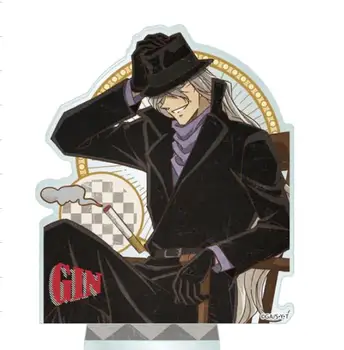 Japonské Anime Detective Conan Amuro Toru Gin Vermút Cosplay Charakter Modelu Hračka Akrylový Stojan
