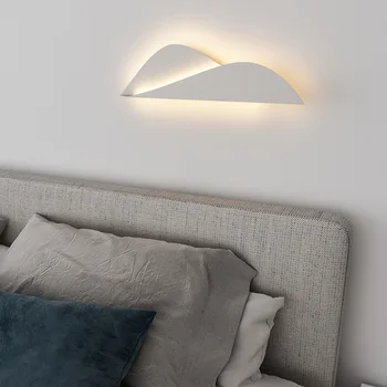Jednoduché nástenné svietidlo obývacia izba gauč dekorácie svetla luxusné TV joj nástenné svietidlo Nordic dizajn, kreatívne spálňa, nočné lampy