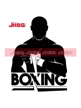 JHSG Auto Samolepky Boxer Športové Cvičenie Svalov Nálepky, Auto, Motocykel, Prilby, Dekorácie, Nálepky Môže Byť Prispôsobený