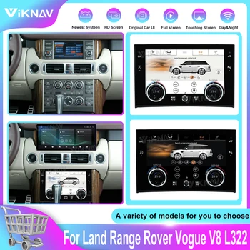 Klimatizácia Panel Pre Pozemné Range Rover Vogue V8 L322 2002 - 2012 Climate Control Panel LCD Displej Inteligentný Dotykový Displej
