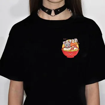 Kokushibo Démon Vrah Kimetsu Č Yaiba t-shirts ženy harajuku t shirt žena streetwear manga grafické oblečenie