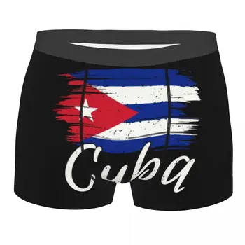 Kuba Kubánskej Havane Vlajka boxerky Mužov 3D Tlač Muž Breathbale Kubánskej Vlasteneckej Bielizeň, Nohavičky Nohavičky