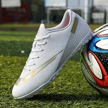 Kvalitný Futbal Topánky Kopačky C. Ronaldo Odolné Na Futbal, Topánky Ľahký Pohodlný Futsal Tenisky Veľkoobchod Chuteira Spoločnosti