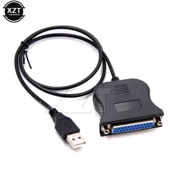 Kvalitný USB 25 Pin DB 25 Paralelný Port, Kábel USB na 25 Pinový Paralelný DB25 Tlačiareň Adaptér Kábel pre PC, Notebook