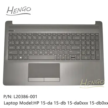 L20386-001Black Orig Nové Pre HP 15-da 15-db 15-da0xxx 15-db0xxx opierka Dlaní & Keyboard