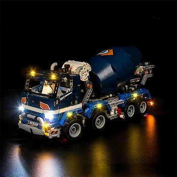 LED Svetla Kit pre 42112 miešačka Truck Stavebné Bloky Nastavenie (NIE Zahŕňajú Modelu) Tehly Hračky pre Deti,