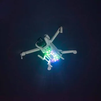 LED Svetlo podvozok Zvýšiť Držiteľ Anti-jeseň Buffer Školenia Stojan Pre DJI Mini 3 Drone Skladacia Konzola
