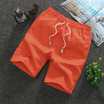 letné bežné nohavice pánske nové päť nohavice nohavice pláži nohavice šortky pánske bavlnené oblečenie pre mužov