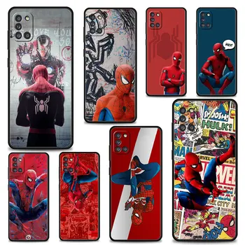Marvel Spider-Man Tom Holland Telefón Puzdro Pre Samsung Galaxy A12 A51 A52 A32 A21s A71 A31 A02s A72 A41 A22 A11 Mobilné Funda