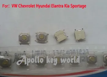 Micro Switch Dotykové Tlačidlo Na Hyundai Elantra Tucson KIa Sportage,Takt Prepínač Pre VW Chevrolet Diaľkové Tlačidlo Audio do Áut