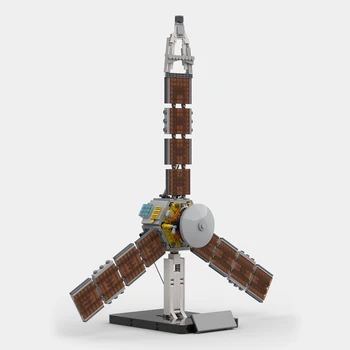 MOC Amerického stavebným Nastaviť Priestor Juno Vesmírna Sonda Jupiter Polárnych Orbiter Satelit Detekcia Modelu Tehla Deti Narodeninám
