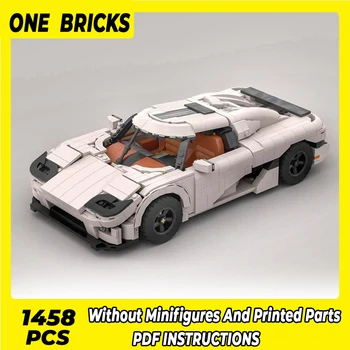 Moc Stavebné Bloky Supercar Model Rýchlosť Šampión 10295 Technické Tehly DIY Montáž Konštrukcie, Hračky Pre Childr Dovolenku Dary