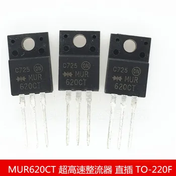 MUR620CT MUR620CTG Tranzistor plastové-zapuzdrené ultra-high speed usmerňovač priamo vložený DO-220F