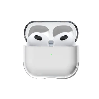 Mäkké Silikónové Obaly Na Apple Airpods 3 Ochranné Bluetooth Bezdrôtové Slúchadlá Kryt Pre Apple Vzduchu Struky Plnenie Box Tašky