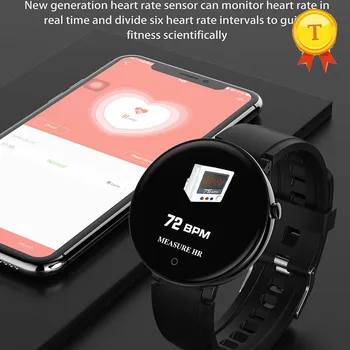 Móda Mužov Dámy Smartwatch Zdravie Srdcovej frekvencie SmartBand Náramkové hodinky Krvný Tlak Monitor Fitness Tracker Náramok telefón hodinky