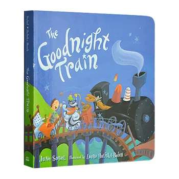 Na dobrú noc Vlak, detských kníh pre Deti a mládež vo veku 1 2 3, anglický obrázkové knihy 9780547718989