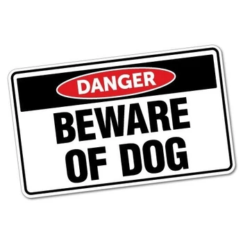 New Horúce Nebezpečenstvo dajte si Pozor na Psa, kovové prihlásiť