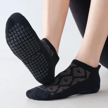 Non-slip Silicone Ženy Jogy Ponožky Vysoko Kvalitnej Bavlny Fitness Pilates Ponožky Bežné Priedušná Ženský Tanec Balet Športové Ponožky