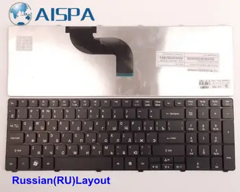 Nová Klávesnica pre Notebook Acer Aspire 7540 7540G 7551 7551G 7552 7552G 5749 5749Z RU ruská Layout