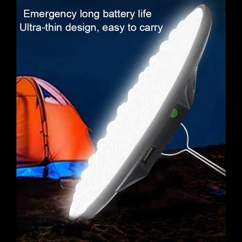 Nové 200W Nabíjateľná Camping Svetlo Nabíjania cez USB Stan Svietidla Prenosné High Power Light Camping Lucerna Háku Núdzové Rybolov