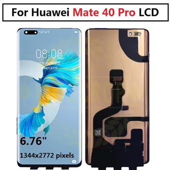 Nové LCD pre Huawei mate 40 Pro LCD Displej Dotykový Displej Pre Huawei Mate 40 Pro LCD Displej Opravy Huawei Mate 40Pro LCD NOH-NX9