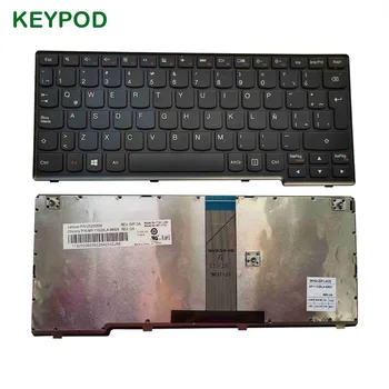 Nový latinský Pre Lenovo Ideapad S110 S200 S205 S205S S206 S206Z NoBacklight Čierny Notebook Notebook, Klávesnica