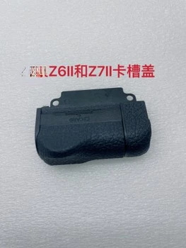 Náhradný Diel Pre Nikon Z7II Z6II Strane púzdro SD, CF Karta Kryt USB Dvere Komory S Grip Gumové Originál