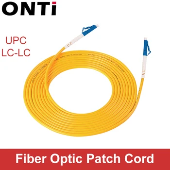 ONTi LC UPC na LC UPC Simplex 2.0 mm 3.0 mm PVC Single Mode Fiber Patch Kábel jumper vlákniny patch kábel fibra optica