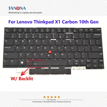 Originál Nové Pre Lenovo Thinkpad X1 Carbon 10. Gen 2022 NÁS Klávesnice W/ Podsvietený Čierna