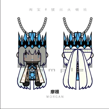 Osud Grand Aby FGO Morgan le Fay 25 cm Roztomilé Plyšové Bábiky Oblečenie Oblečenie Zdobiť Cospslay Anime Hračka Obrázok