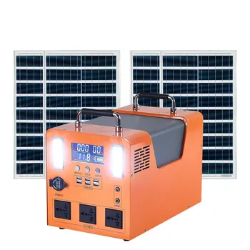 Outdoor Camping Núdzové Domov Solar Power Bank 300W LFP Generátory Prenosné Stanice
