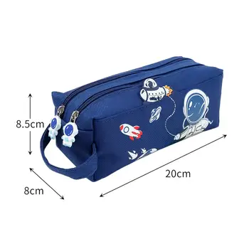 Oxford Handričkou Astronaut peračník Skladovanie Taška so Zipsom Tool Bag Comestic Skladovanie Držiak pre Organizácie Úrad Cestovanie