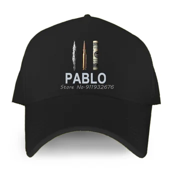 Pablo Escobar Bavlna Módne Šiltovku Muži Ženy Čiapky Módne Hip Hop Klobúk