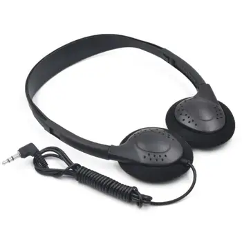PC Káblové Univerzálny Mini 3,5 mm Konektor Over-Ear Soft Earmuff Malé Slúchadlá Stereo Hudbu, Šport Beh HiFi Herné Slúchadlá