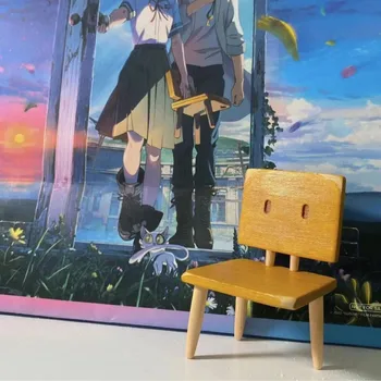 Populárne Japonskom Anime Film Ringya Cesty Cosplay Iwado Suzume Stoličky, Dekorácie Prop Roztomilé Dieťa Odnímateľný Drevené Plochy DIY Hračka