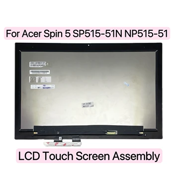 Pre Acer Spin 5 SP515-51N NP515-51 IPS Displej Nahradenie FHD 1920x1080 Notebook LCD Dotykový Displej Digitalizátorom. Montáž