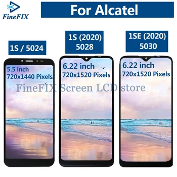 Pre Alcatel 1S 5024 1S 2020 5028 5028D Montáž LCD Displej + Dotykový Panel Pre Alcatel 1SE 2020 5030 OT5030 5030 5030U lcd