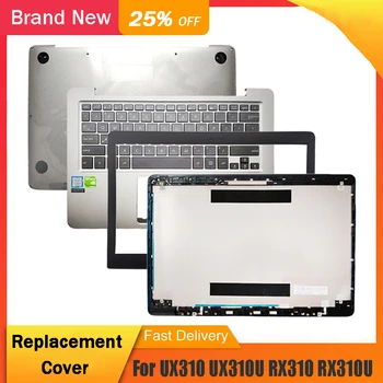 Pre ASUS UX310 UX310U RX310 RX310U U310U Notebook, LCD Zadný Kryt Predného Panelu Závesy opierka Dlaní Spodnej Prípade Striebra A B C D Shell