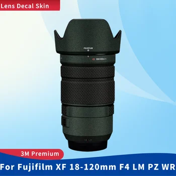 Pre Fujifilm XF 18-120 mm F4 LM PZ WR Odtlačkový Pokožky Vinyl Zábal Film Objektív Fotoaparátu Telo, Ochranné Nálepky Chránič Kabát XF18120