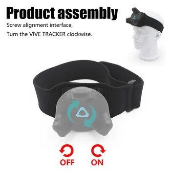 Pre HTC VIVE Tracker 3.0 Hlavou Popruh VR Hra polohovacie zariadenie Pevný Popruh