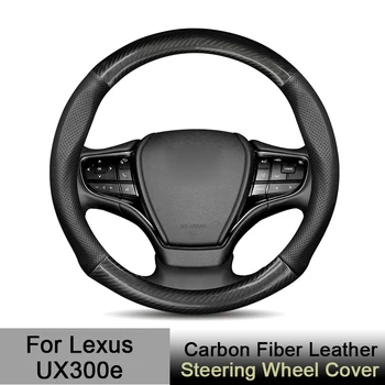 Pre Lexus UX300e Volant, Kryt Uhlíkových Vlákien Kože Kolo Fit Lexus UX300e 2020